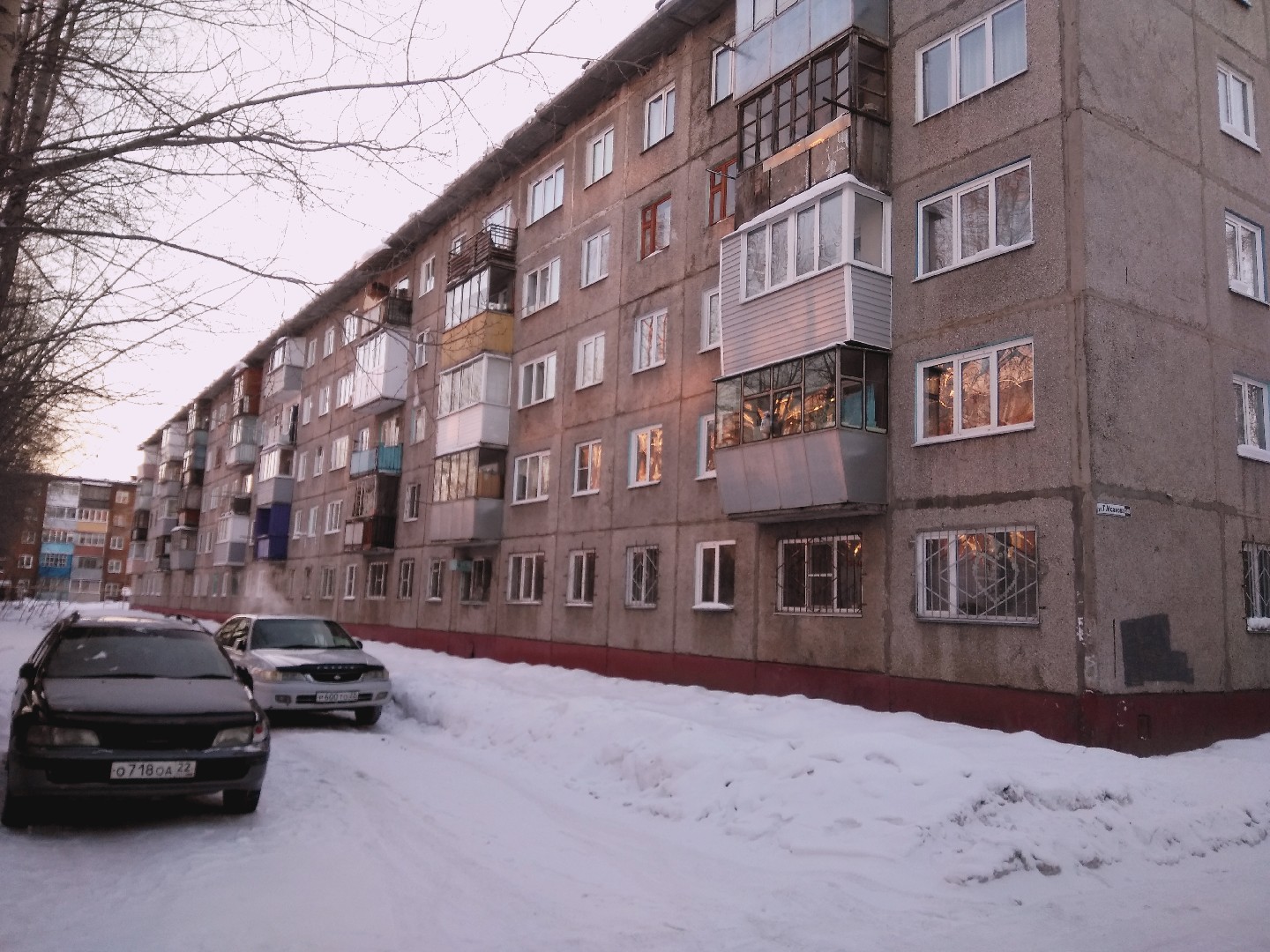 край. Алтайский, г. Барнаул, ул. Георгия Исакова, д. 248-фасад здания