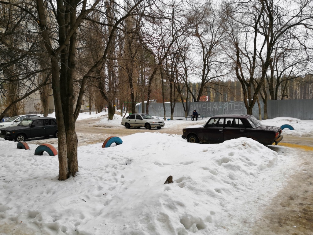 обл. Воронежская, г. Воронеж, пр-кт. Московский, д. 129, к. А-придомовая территория