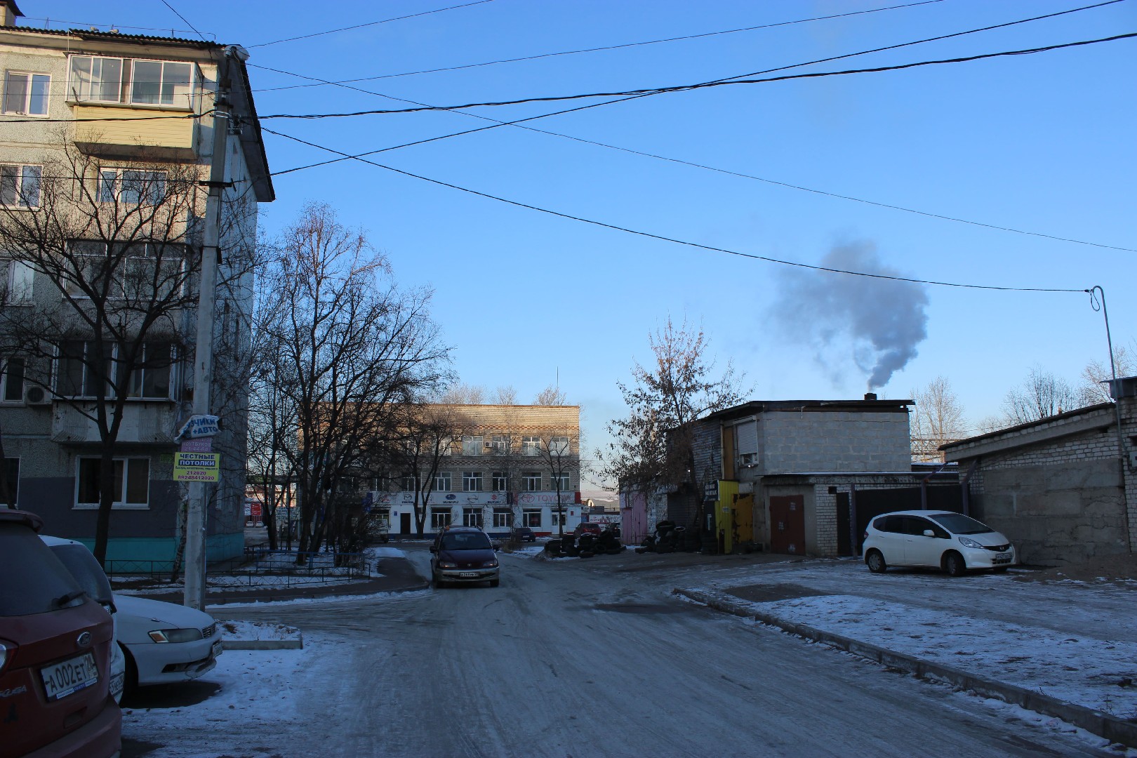 обл. Амурская, г. Благовещенск, ул. 50 лет Октября, д. 208, стр. 2-придомовая территория