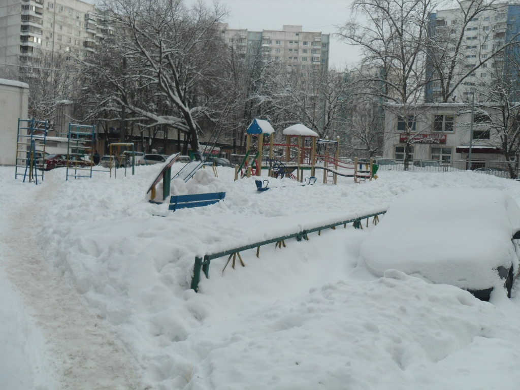 г. Москва, ул. Авиаторов, д. 2-придомовая территория