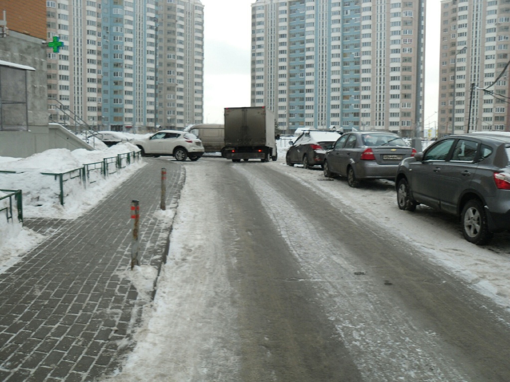 г. Москва, ул. Авиаторов, д. 5, к. 1-придомовая территория