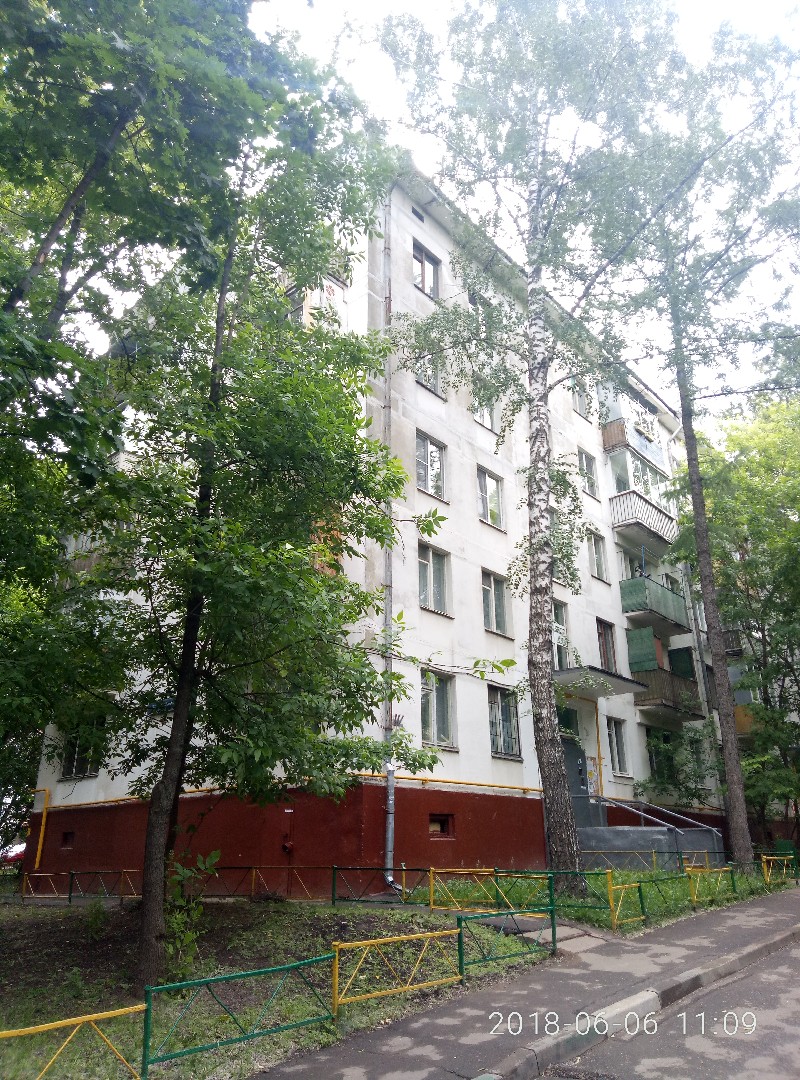 г. Москва, ул. Академика Комарова, д. 5Б-фасад здания