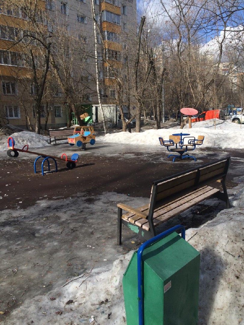 г. Москва, ул. Академика Скрябина, д. 28, к. 1-придомовая территория