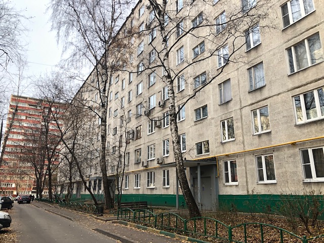 г. Москва, ул. Академическая Б., д. 77, к. 1-фасад здания