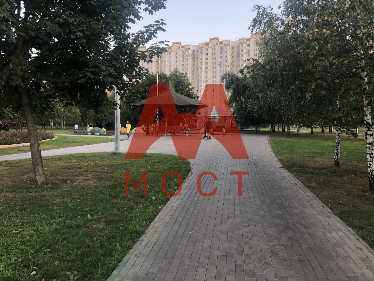 г. Москва, ул. Белореченская, д. 13, к. 2-придомовая территория