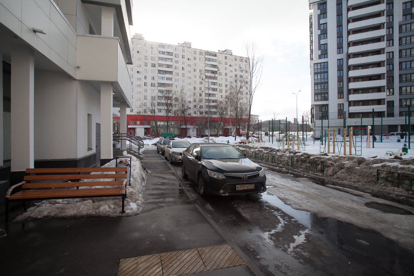 г. Москва, б-р. Бескудниковский, д. 3-придомовая территория