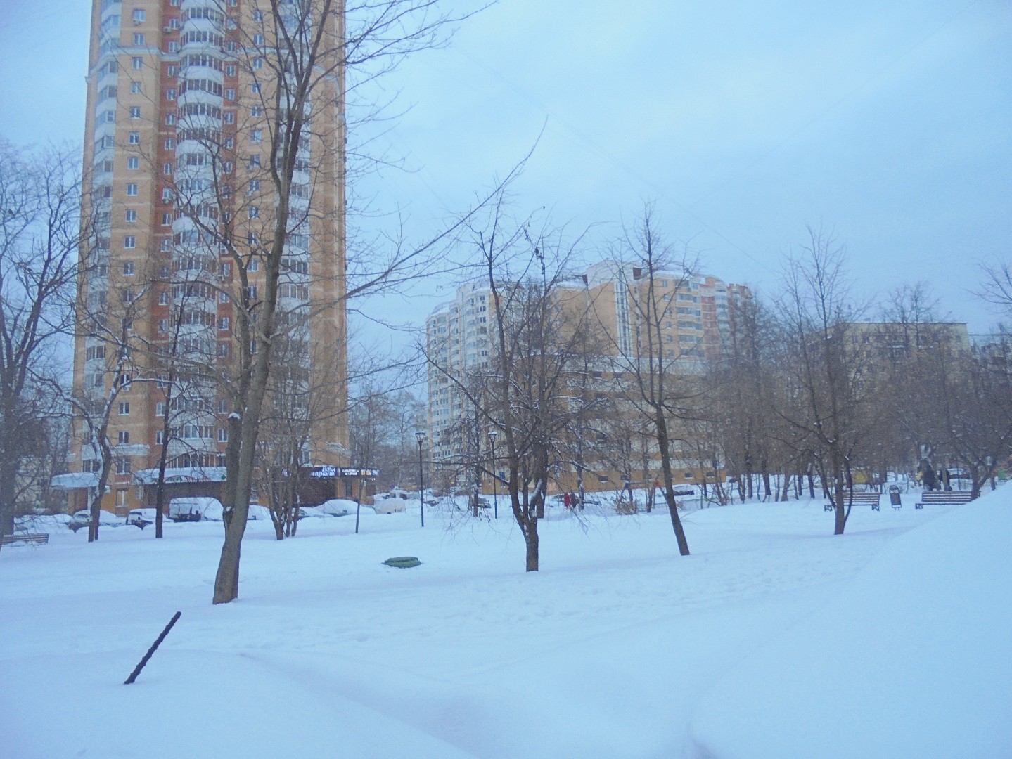 г. Москва, б-р. Бескудниковский, д. 27, к. 4-придомовая территория