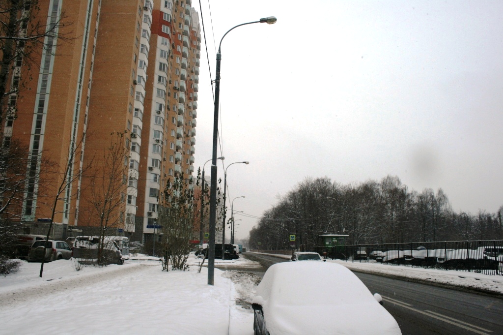 г. Москва, ул. Богданова, д. 6, к. 1-придомовая территория