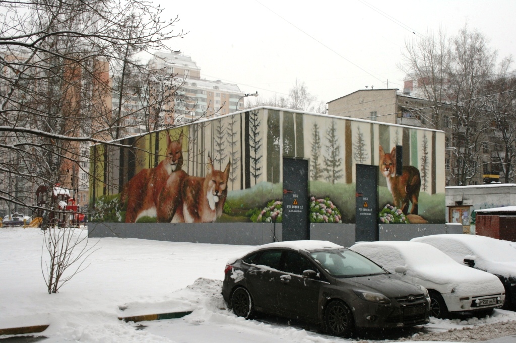 г. Москва, ул. Богданова, д. 6, к. 1-придомовая территория