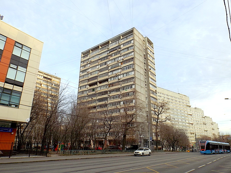 г. Москва, ул. Бориса Галушкина, д. 3, к. 1-фасад здания