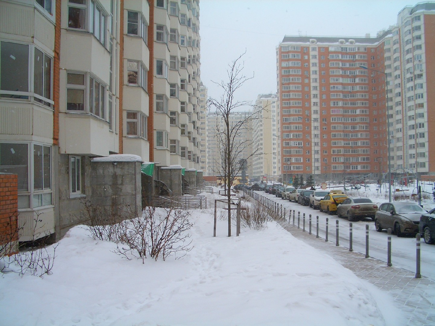 г. Москва, ул. Бориса Пастернака (п Внуковское), д. 7-придомовая территория