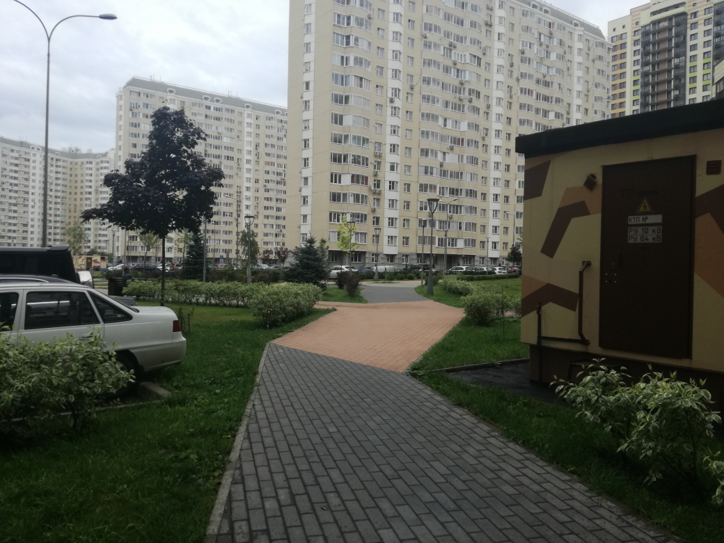 г. Москва, ул. Бориса Пастернака (п Внуковское), д. 17-придомовая территория