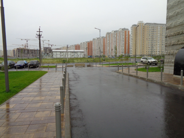 г. Москва, ул. Бориса Пастернака (п Внуковское), д. 45, к. 2-придомовая территория