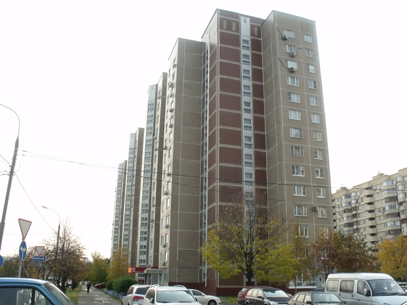 г. Москва, ул. Борисовские Пруды, д. 16, к. 3-фасад здания