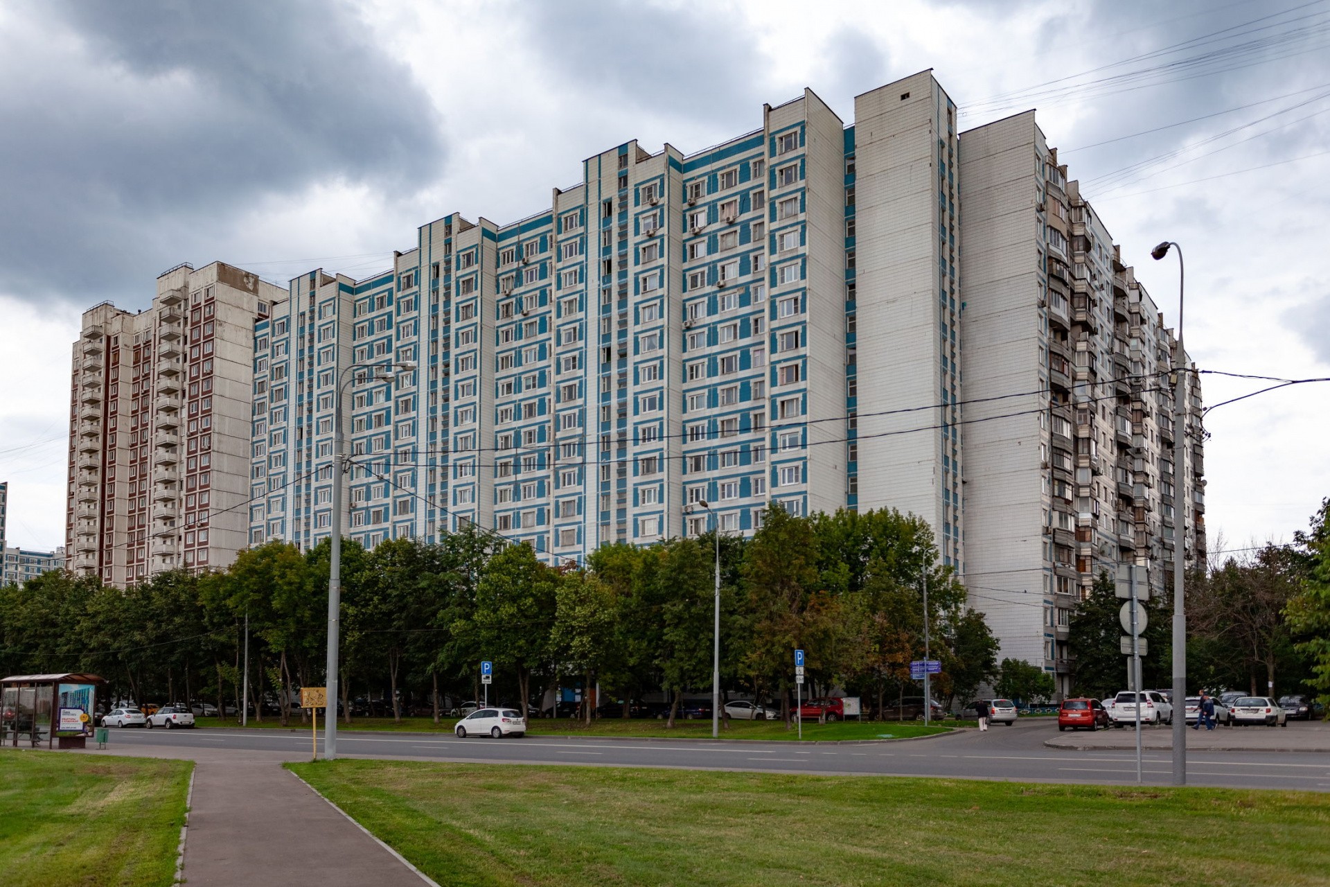 г. Москва, ул. Борисовские Пруды, д. 20, к. 1-фасад здания