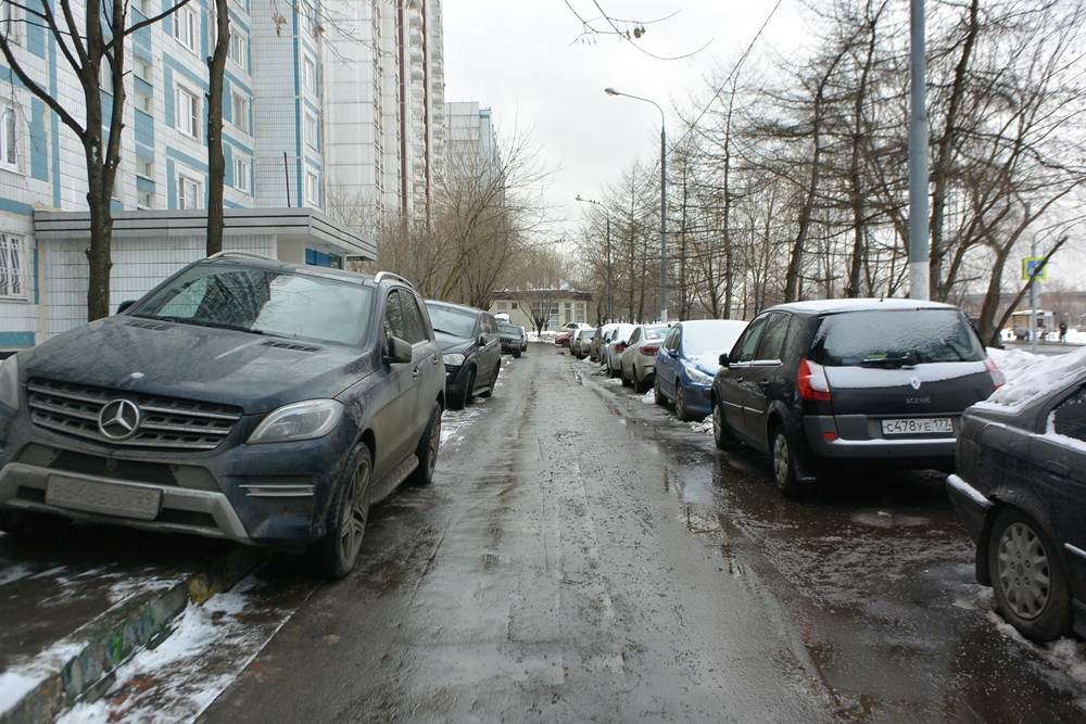 г. Москва, ул. Борисовские Пруды, д. 24/2-придомовая территория