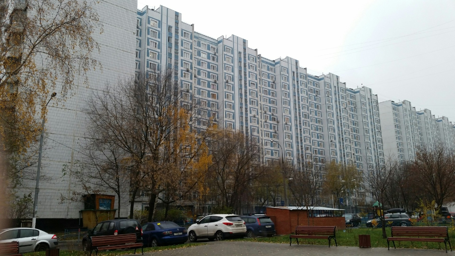 г. Москва, ул. Братеевская, д. 21, к. 1-фасад здания