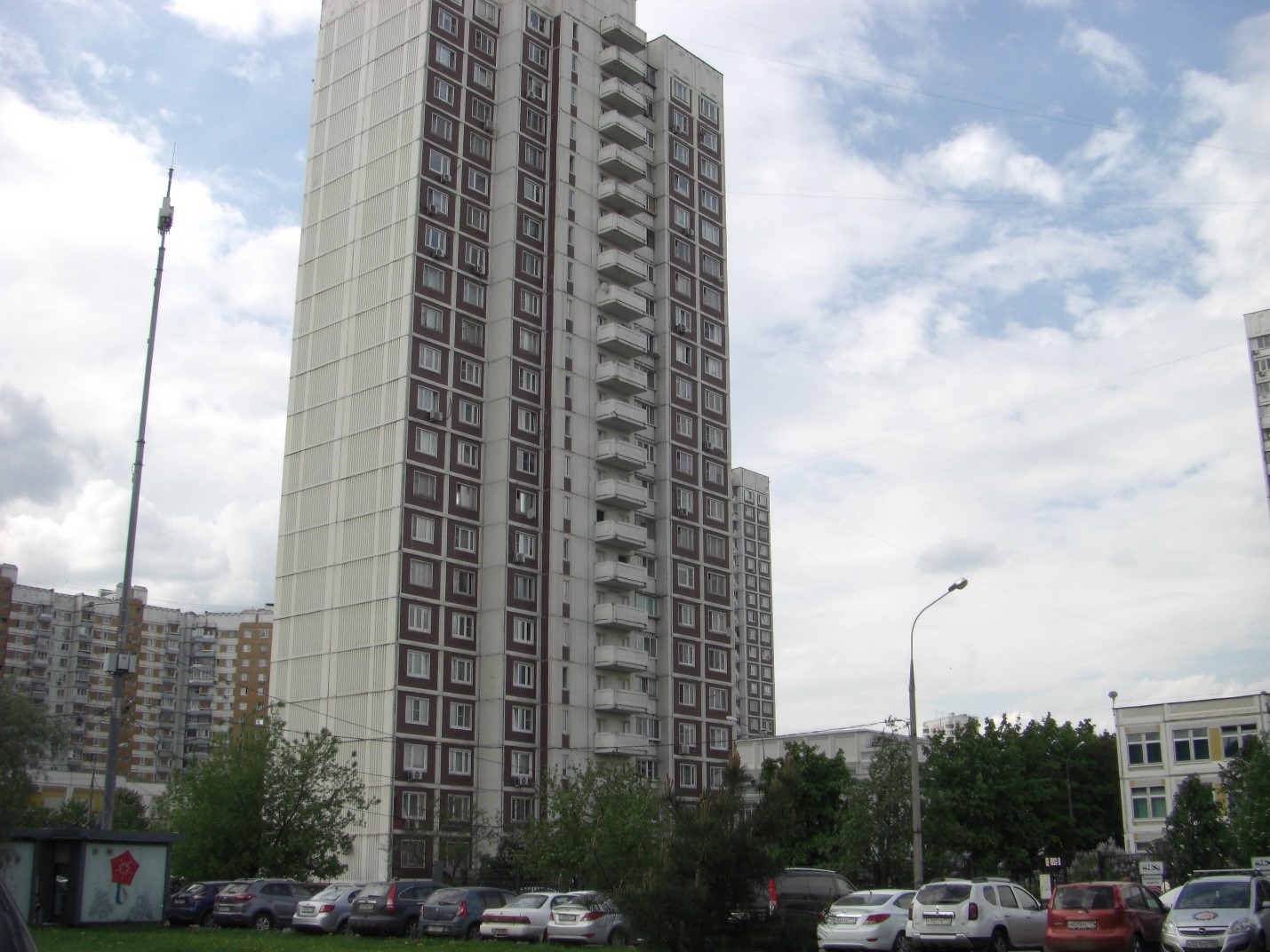 г. Москва, ул. Василия Петушкова, д. 21, к. 2-фасад здания