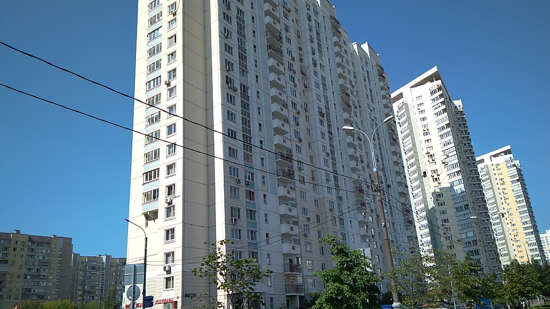 г. Москва, ул. Васильцовский Стан, д. 3, к. 1-фасад здания