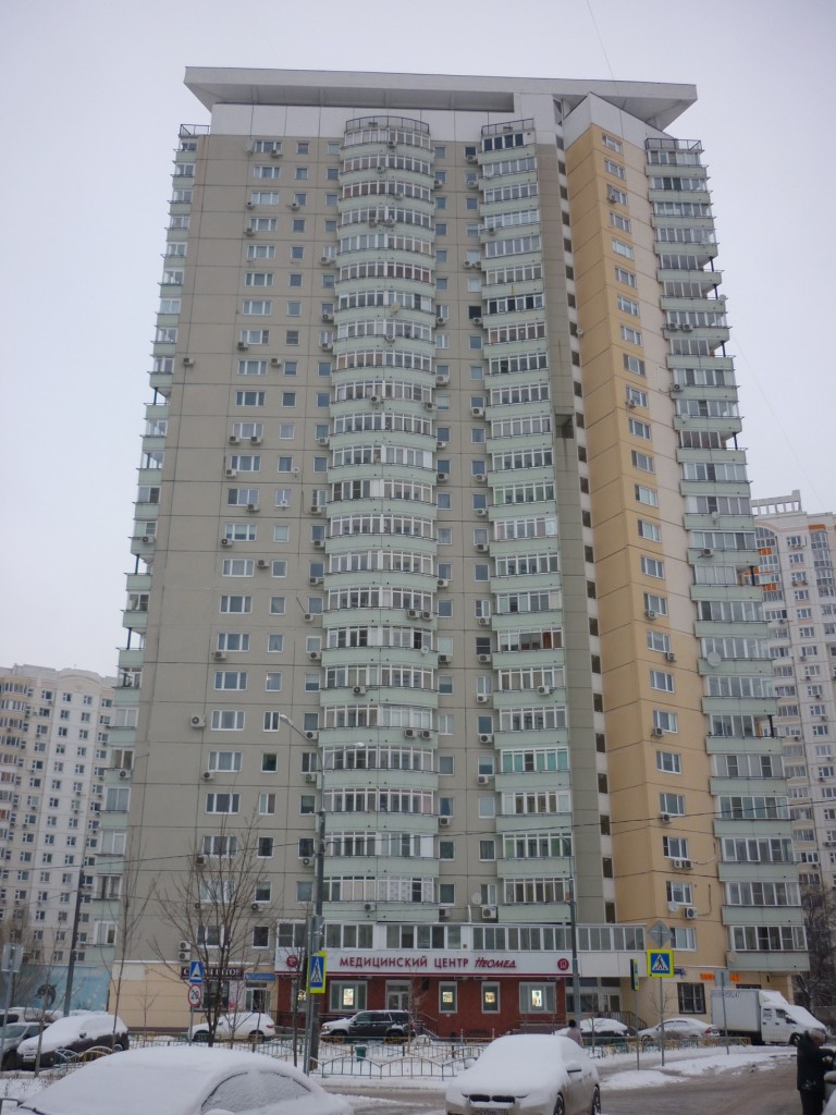 г. Москва, ул. Васильцовский Стан, д. 9-фасад здания