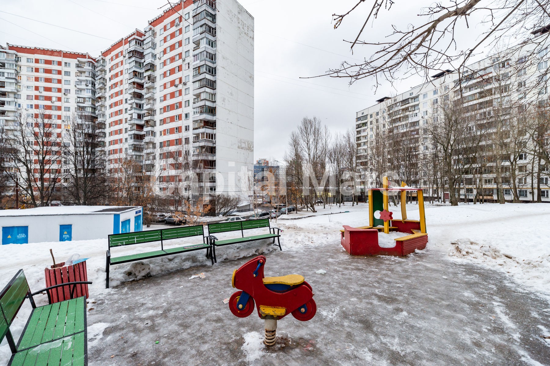 г. Москва, пр-кт. Вернадского, д. 91, к. 1-придомовая территория