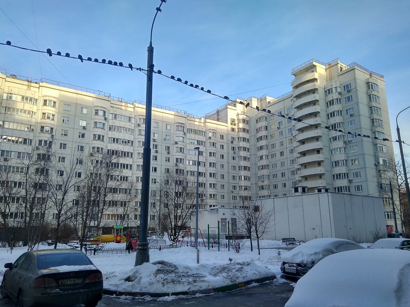 г. Москва, ул. Винокурова, д. 6-фасад здания