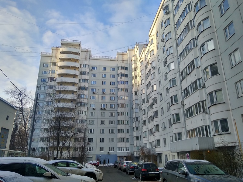 г. Москва, ул. Винокурова, д. 6-фасад здания