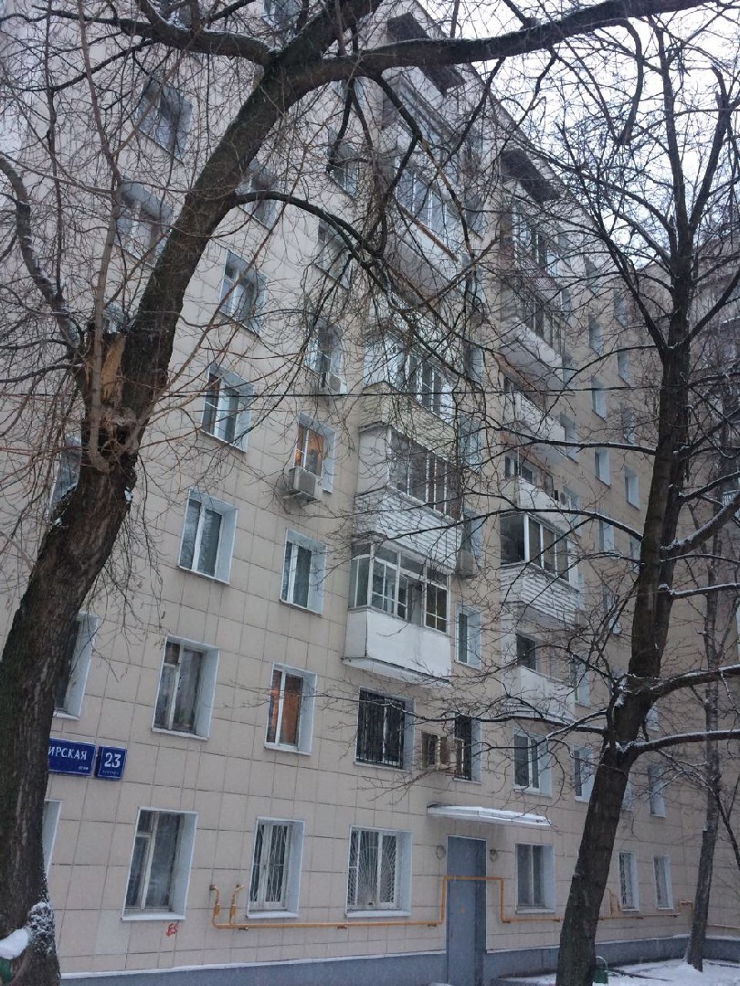 г. Москва, ул. Владимирская 1-я, д. 23, к. 1-фасад здания