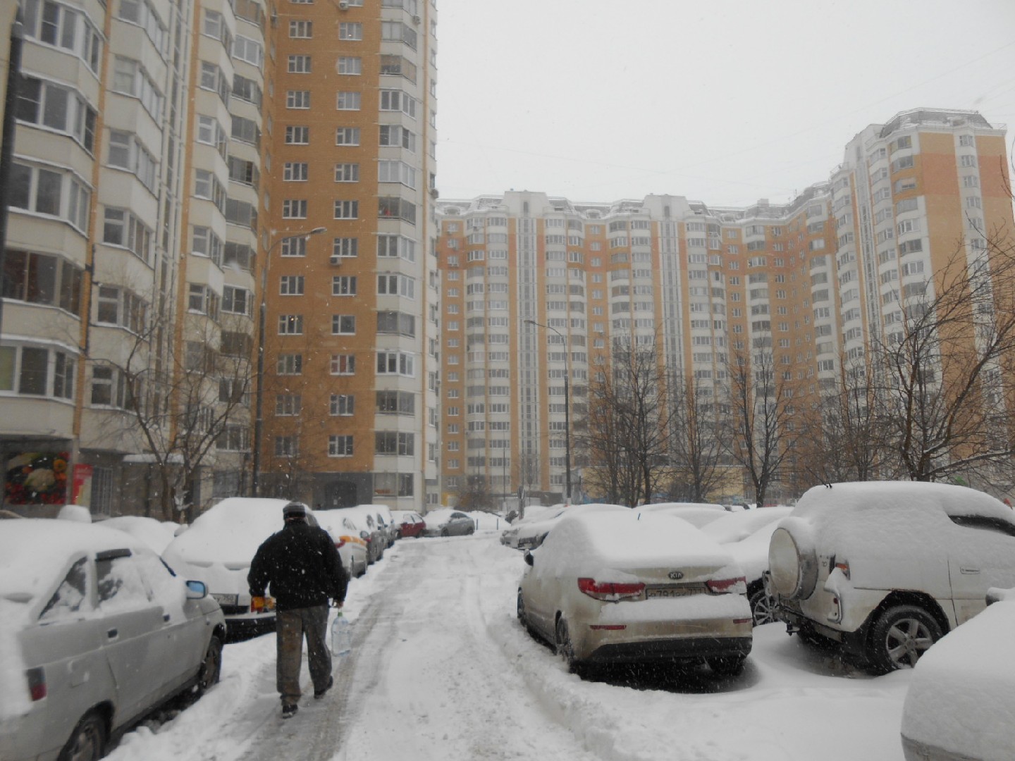 г. Москва, ул. Волынская, д. 12-придомовая территория