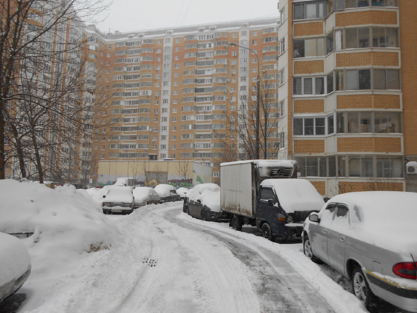 г. Москва, ул. Волынская, д. 12-придомовая территория