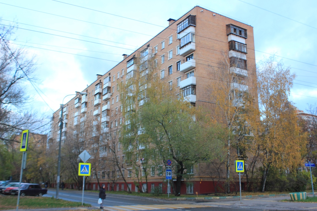 г. Москва, ул. Габричевского, д. 4-фасад здания