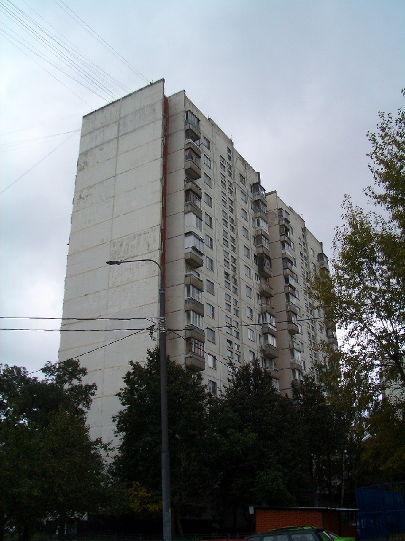 г. Москва, ул. Генерала Белова, д. 7, к. 1-фасад здания