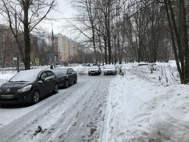 г. Москва, ул. Героев Панфиловцев, д. 19-придомовая территория