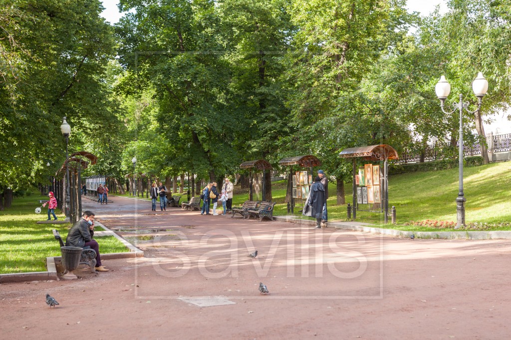 г. Москва, б-р. Гоголевский, д. 29-придомовая территория