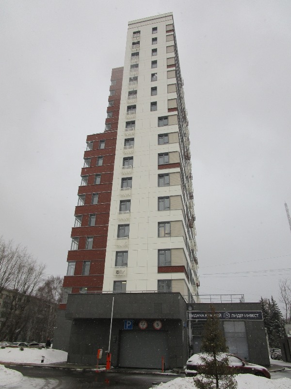 г. Москва, ул. Демьяна Бедного, д. 15-фасад здания