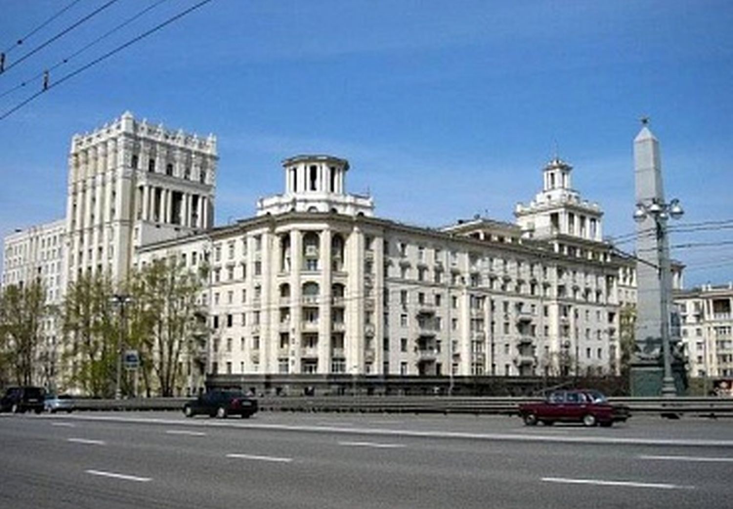 г. Москва, ул. Дорогомиловская Б., д. 4-фасад здания