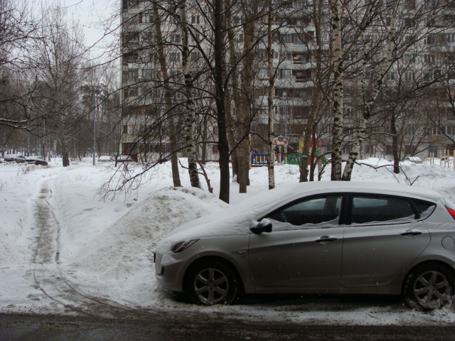 г. Москва, ул. Дубнинская, д. 48, к. 1-придомовая территория