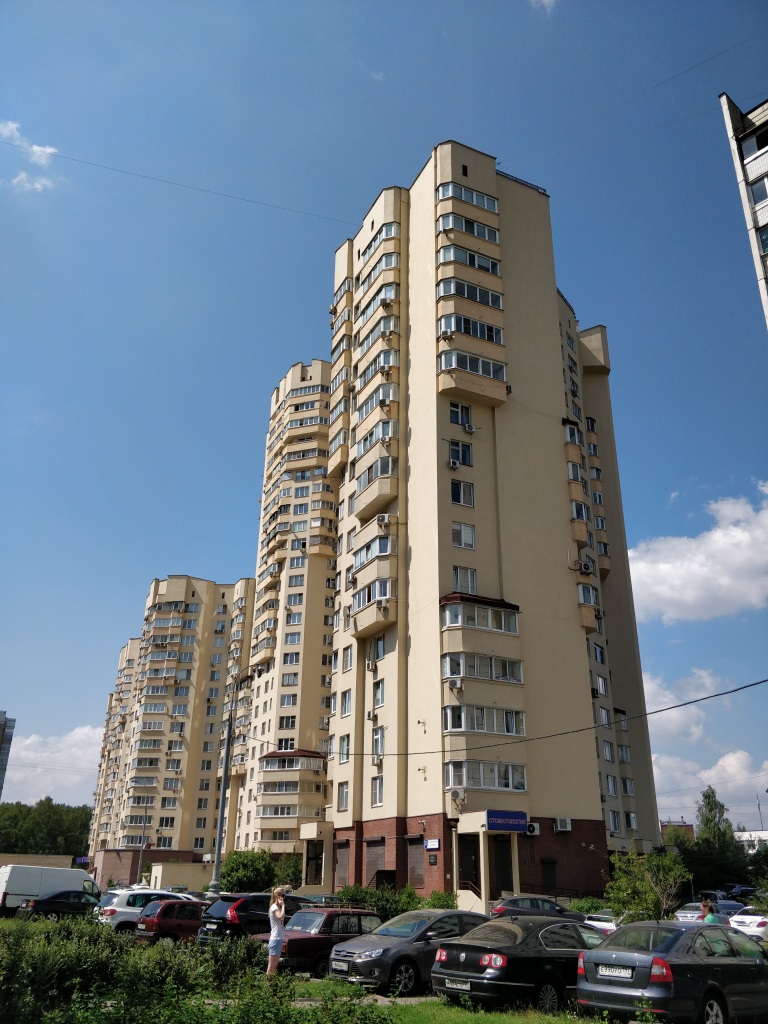 г. Москва, б-р. Жулебинский, д. 33, к. 1-фасад здания