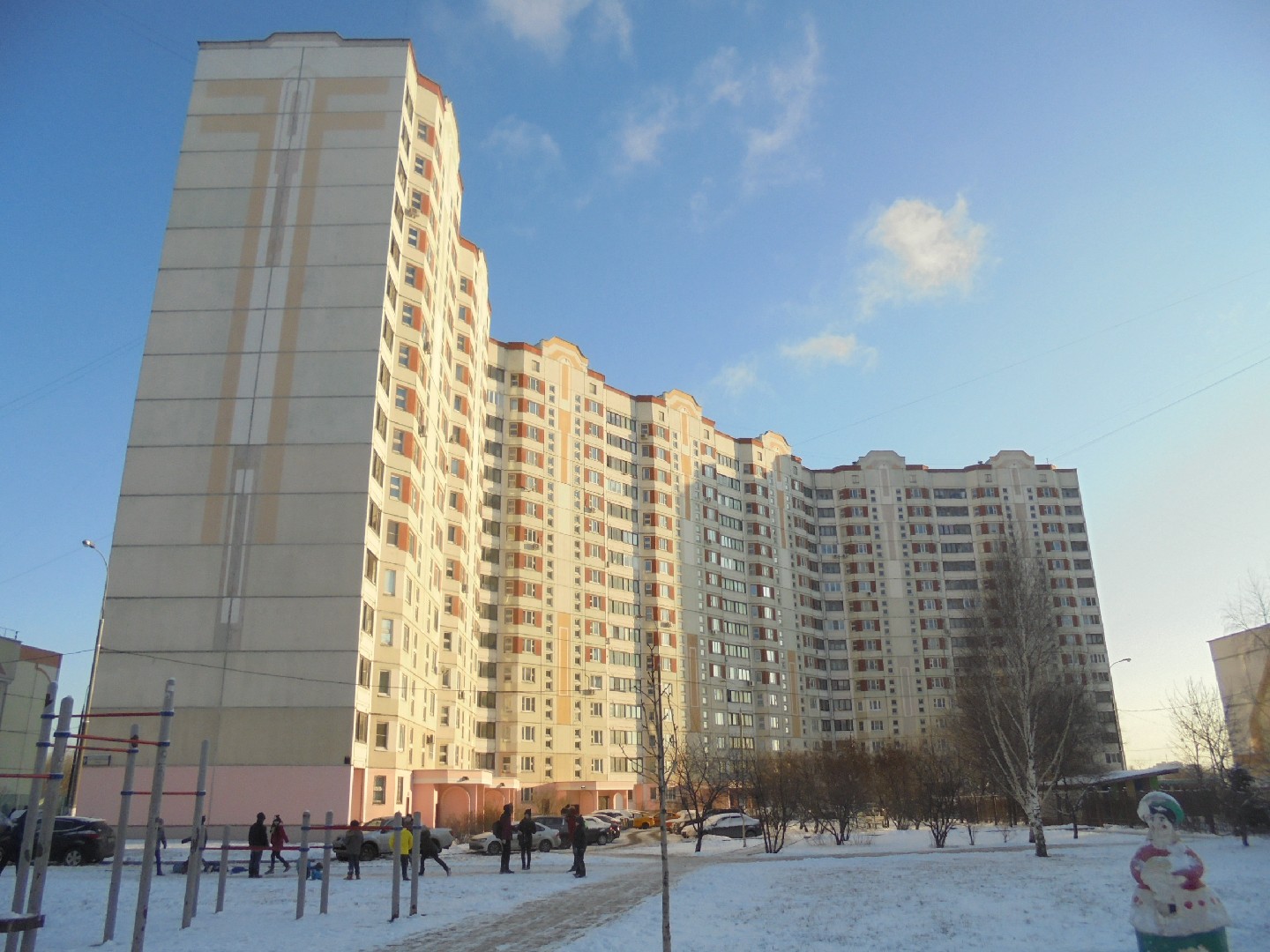 г. Москва, ул. Загорьевская, д. 29-фасад здания