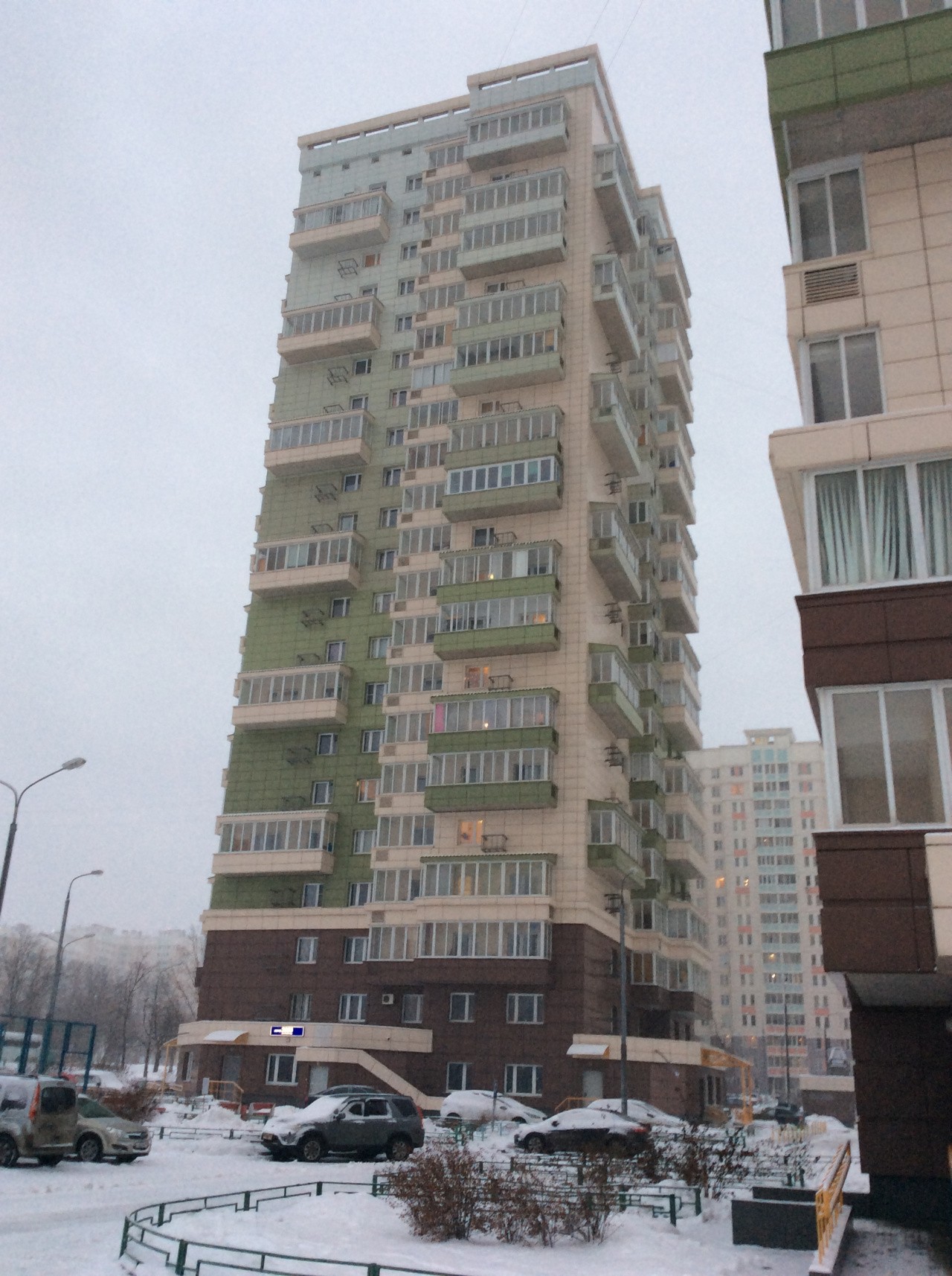 г. Москва, г. Зеленоград, к. 2038-фасад здания
