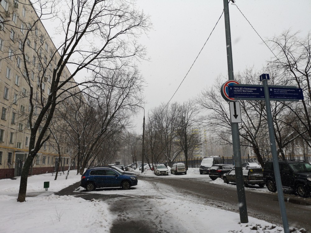 г. Москва, ул. Зеленодольская, д. 16-придомовая территория