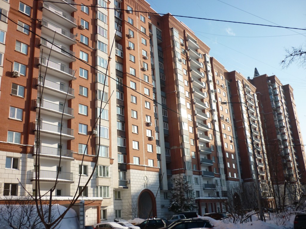 г. Москва, ул. Ирины Левченко, д. 1-фасад здания