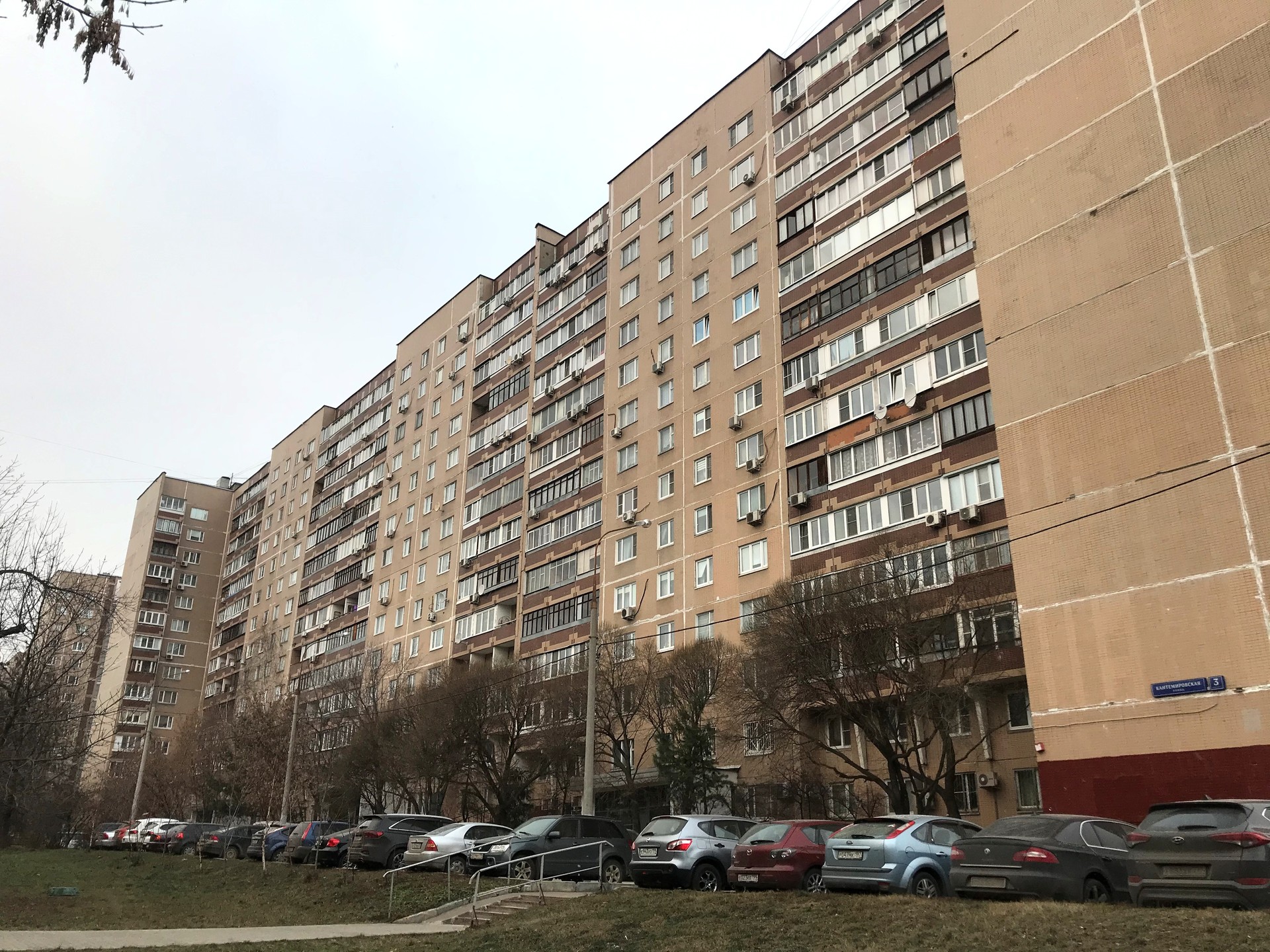 г. Москва, ул. Кантемировская, д. 3, к. 3-фасад здания