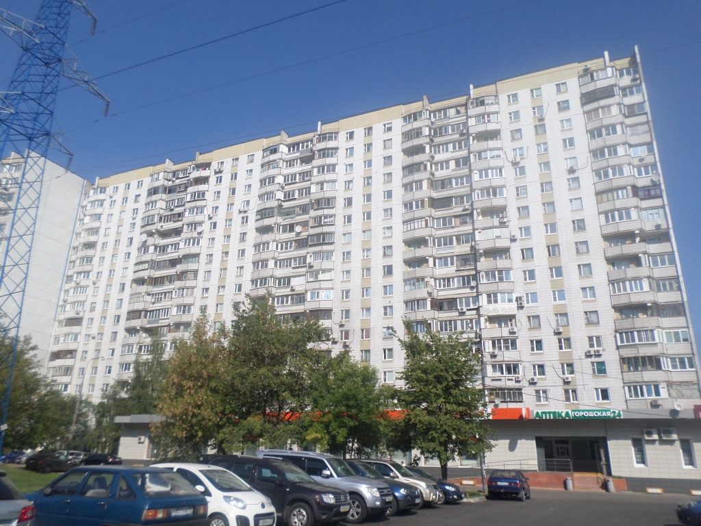 г. Москва, ул. Кантемировская, д. 12, к. 1-фасад здания