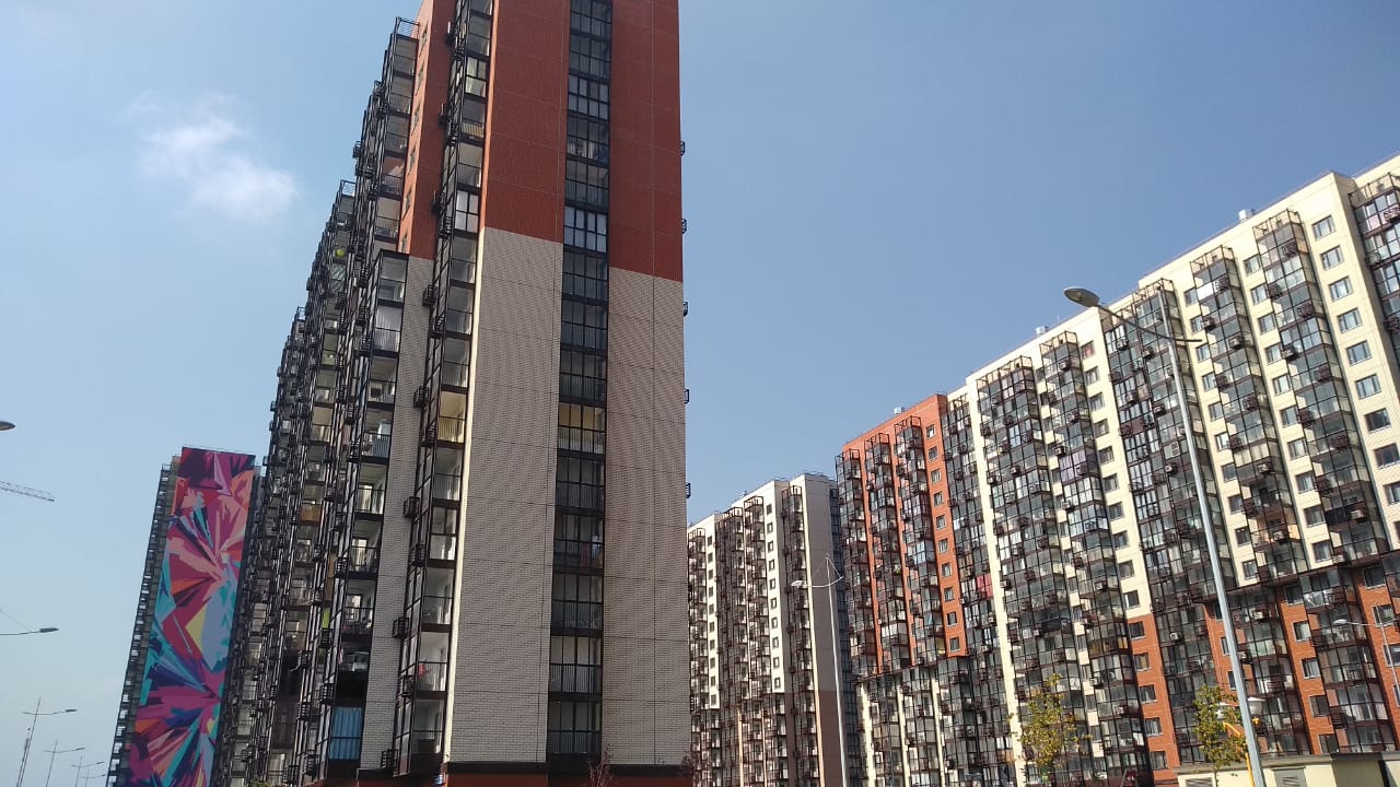 г. Москва, км. Киевское шоссе 23-й (п Московский), д. 14, к. 6-фасад здания