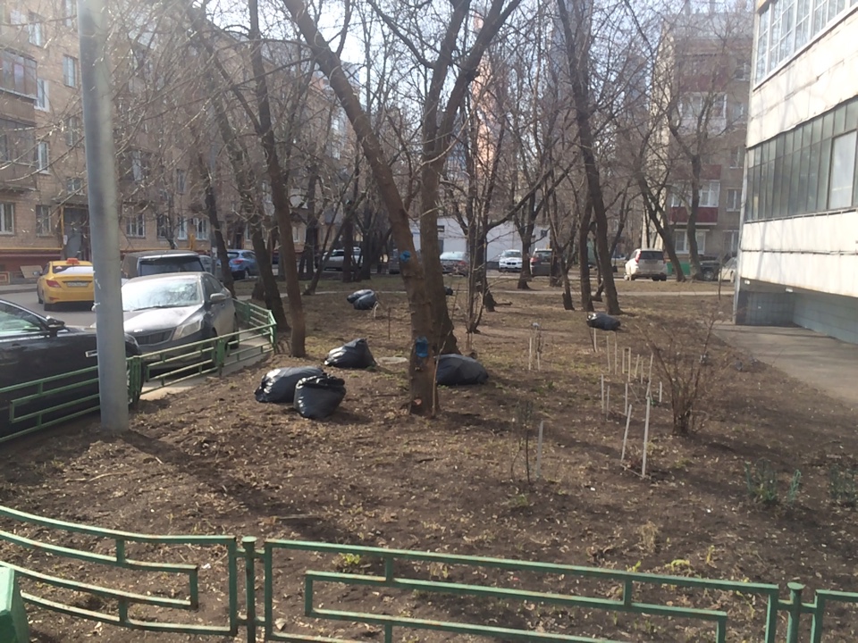 г. Москва, б-р. Красногвардейский, д. 5, к. 2-придомовая территория