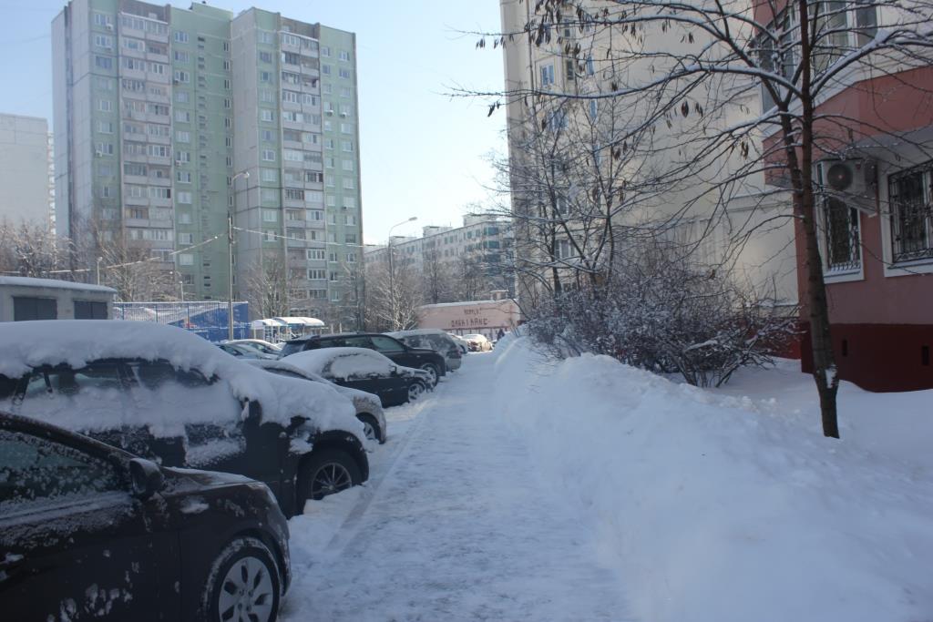 г. Москва, ул. Красного Маяка, д. 17, к. 1-придомовая территория