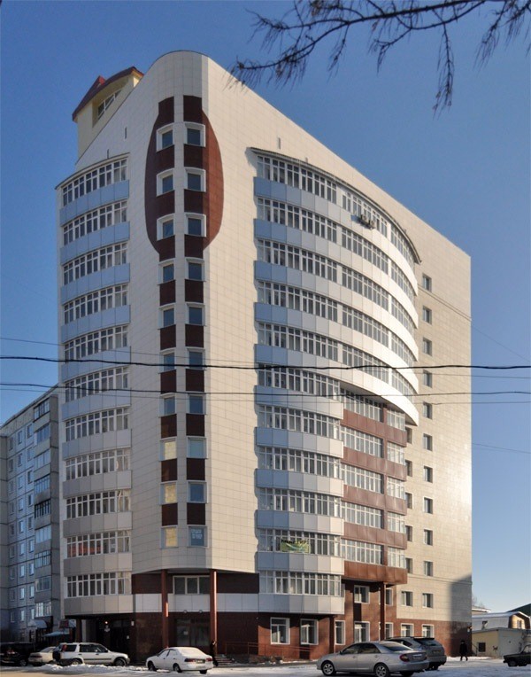 край. Алтайский, г. Барнаул, ул. Димитрова, д. 67а-фасад здания