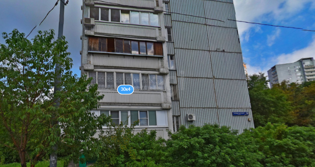 г. Москва, б-р. Кронштадтский, д. 30, к. 4-фасад здания