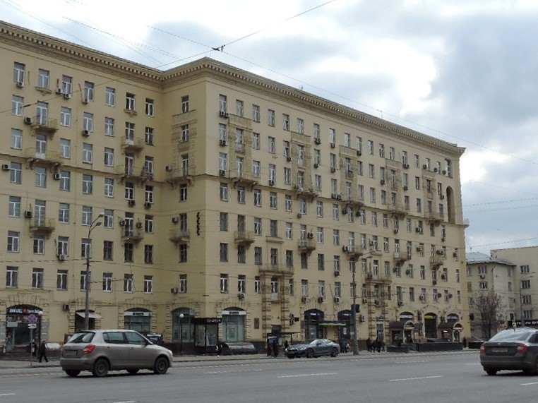 г. Москва, пр-кт. Кутузовский, д. 27-фасад здания